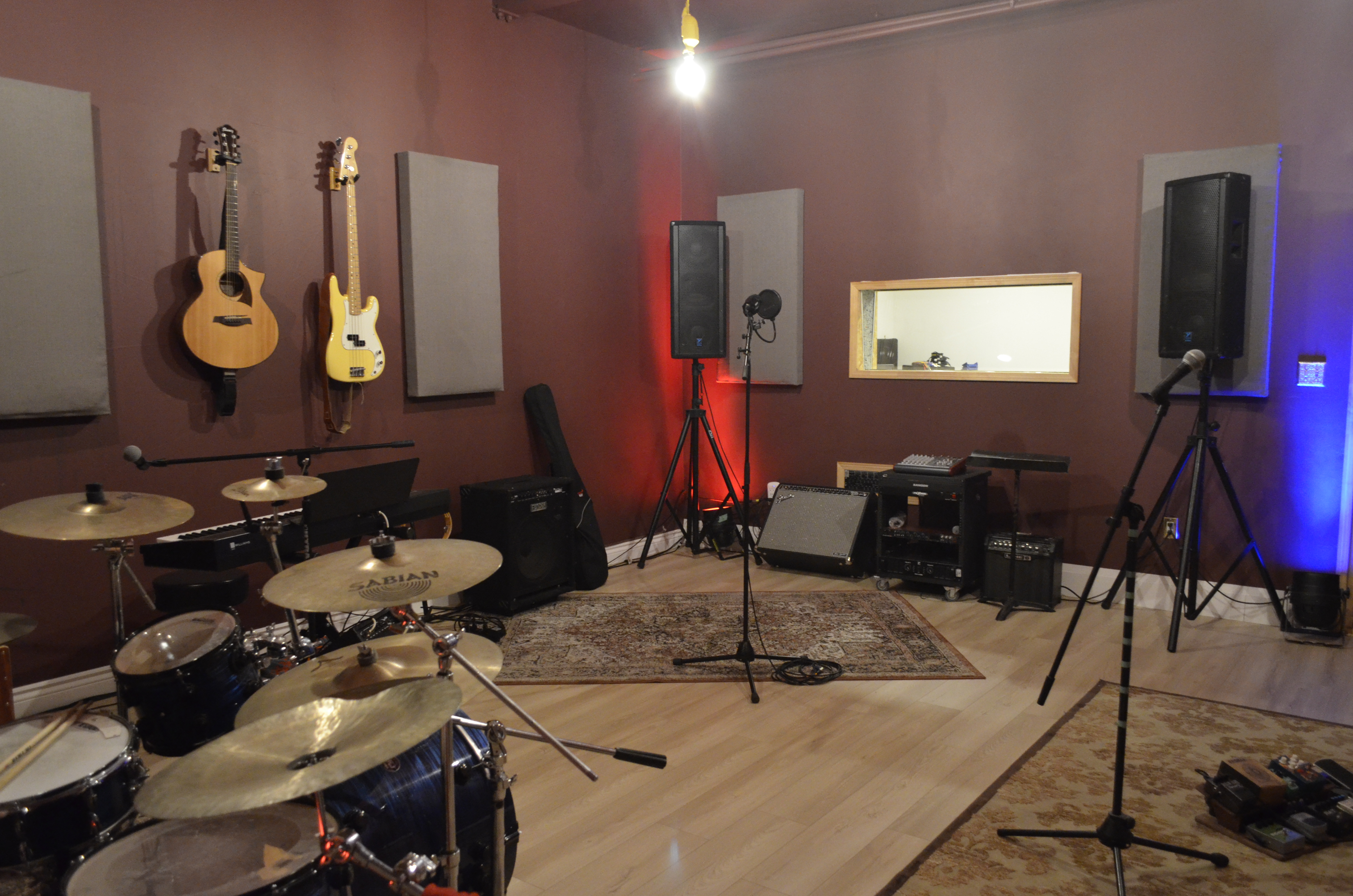 Rehearsal Room View From Back Wall
