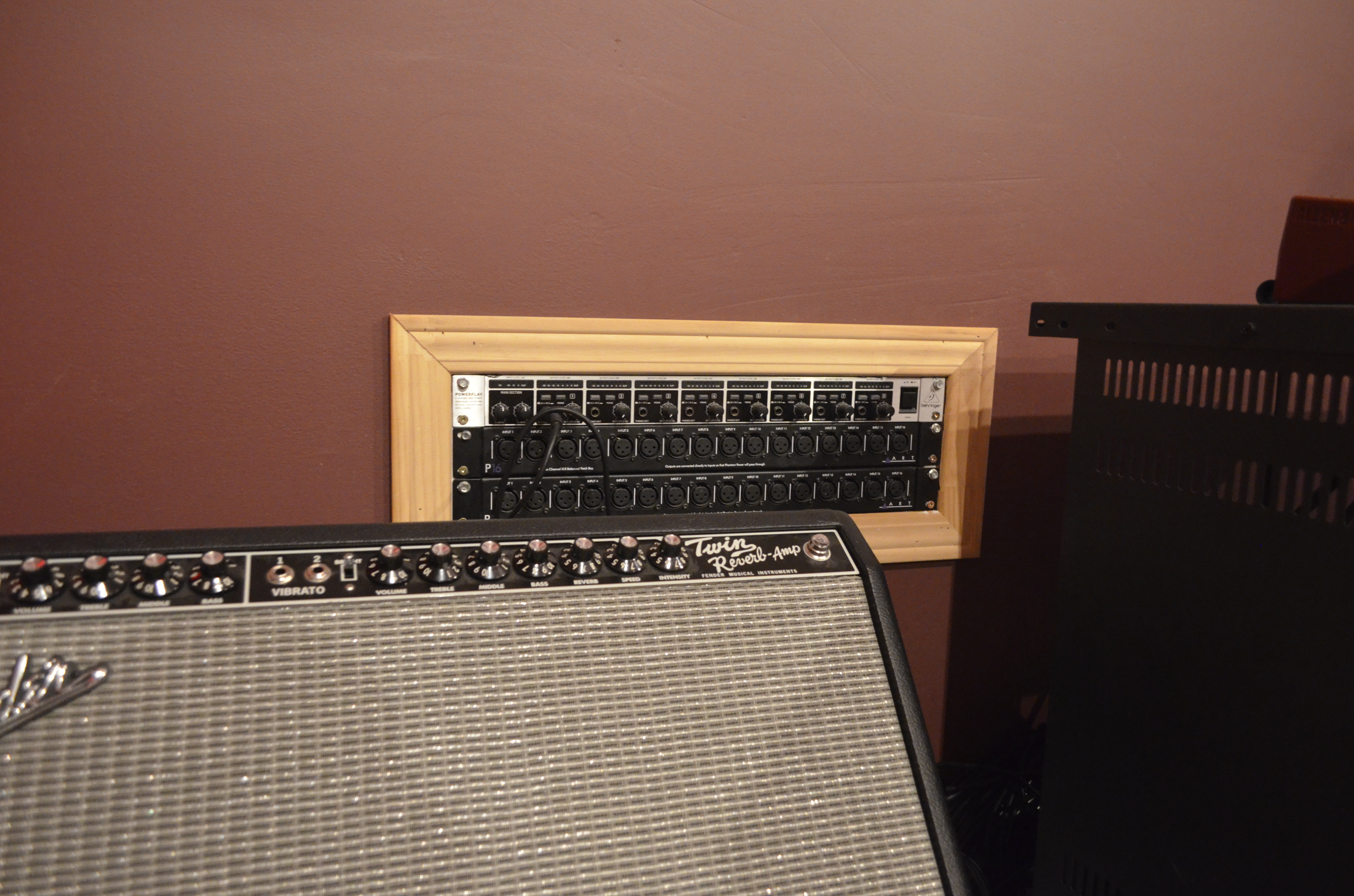 Rehearsal Room View Patchbay